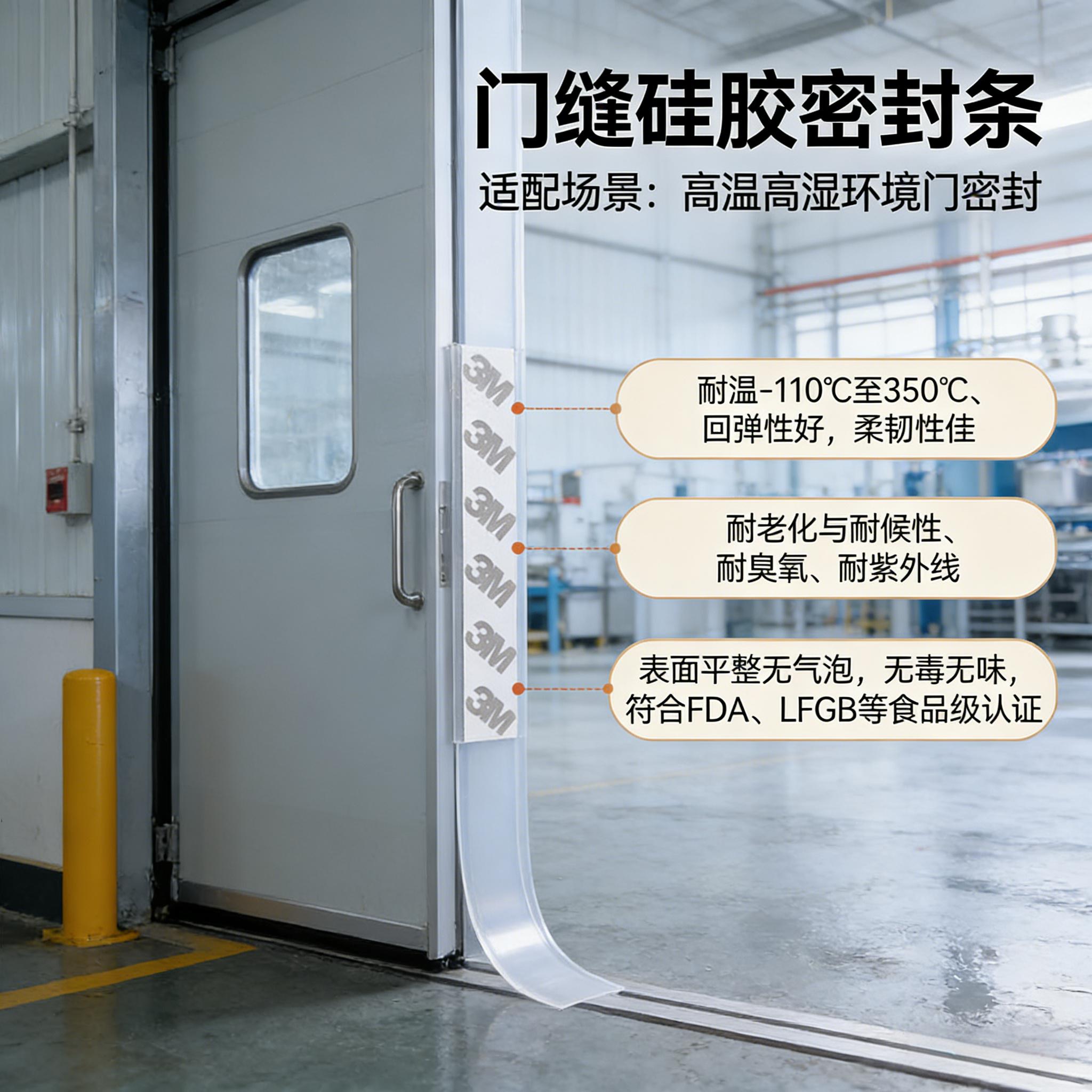 門(mén)縫硅膠密封條